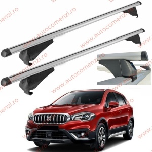 Set bare portbagaj SUZUKI SX4 / S-Cross II 2013-2021 - Aluminiu / cu cheie antifurt