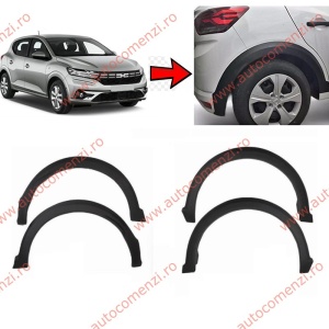 Set protectii aripi DACIA Sandero III 2020-prezent (set 4 bucati)