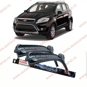 Set stergatoare parbriz FORD Kuga I 2008-2012 (sofer + pasager) BOSCH