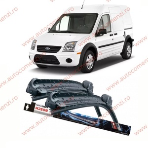 Set stergatoare parbriz FORD Transit Connect I 2002-2012 (sofer + pasager) BOSCH