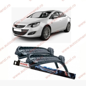 Set stergatoare parbriz OPEL Astra J 2009-2015 Sedan / Combi (sofer + pasager) BOSCH