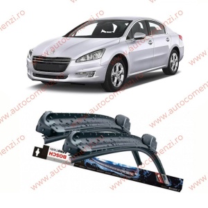 Set stergatoare parbriz PEUGEOT 508 I 2010-2018 (sofer + pasager) BOSCH