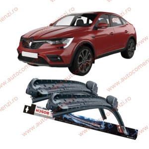 Set stergatoare parbriz RENAULT Arkana 2018-prezent (sofer + pasager) BOSCH