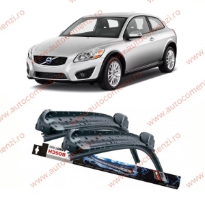 Set stergatoare parbriz VOLVO C30 2006-2013 (sofer + pasager) BOSCH
