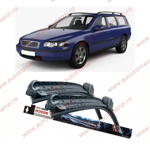 Set stergatoare parbriz VOLVO V70 II 2000-2007 (sofer + pasager) BOSCH