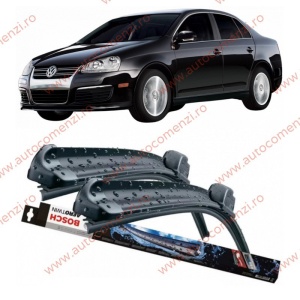 Set stergatoare parbriz VW Jetta V 2005-2010 (sofer + pasager) BOSCH