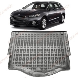 Tavita Portbagaj cauciuc FORD Mondeo V 2014-2022 Combi (cu roata de rezerva mica) - REZAW PLAST