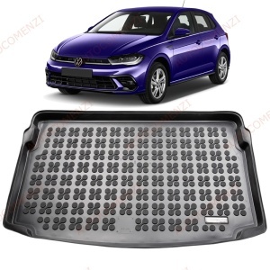 Tavita Portbagaj cauciuc VW Polo (AW) 2017-prezent Hatchback (portbagaj cu un singur nivel) - REZAW PLAST