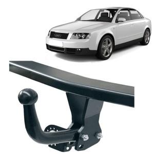 AUDI A4 B6 2000-2006 Sedan - Kit carlig de remorcare ( Carlig + sistem cablaj dedicat) Pachet Complet