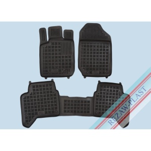 Covoare cauciuc FORD Ranger T6 I 2011-2022 (4 usi) - tip tavita - REZAW PLAST