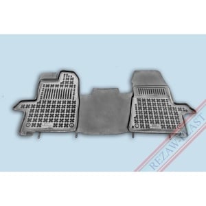 Covoare cauciuc FORD Transit IV 2014-prezent (2 locuri - cutie manuala) - tip tavita - REZAW PLAST