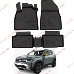 Covoare cauciuc tavita DACIA Duster III 2024-prezent (Full Hybrid, cu GPL din fabrica) (Ultra SHL)