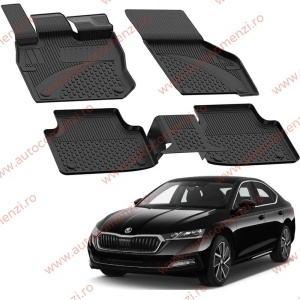Covoare cauciuc tavita SKODA Octavia IV 2019-prezent Mild Hybrid (Ultra SHL)