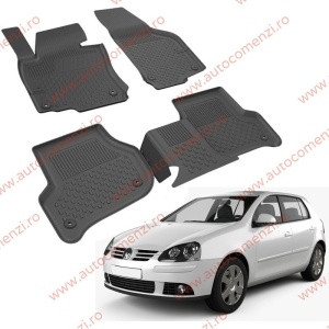 Covoare cauciuc tavita VW Golf V 2003-2009 (Ultra SHL)