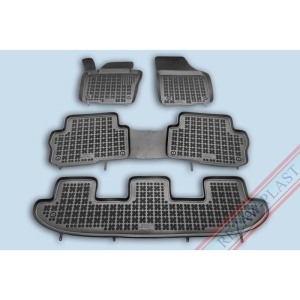 Covoare cauciuc VW Sharan II 2010-2022 (7 locuri) - tip tavita - REZAW PLAST