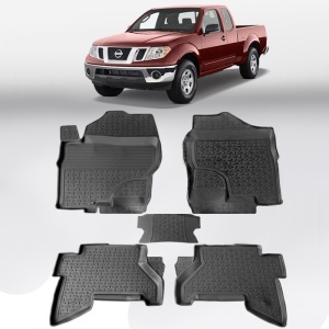 Covoare NISSAN Navara II 2004-2014 - tip tavita - 100% cauciuc - SEINTEX