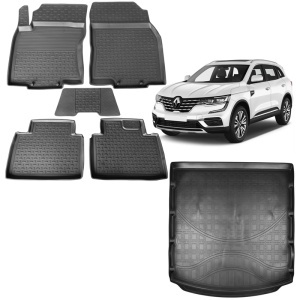 Pachet Tavita Portbagaj + Covoare RENAULT Koleos II (HC) 2016-2025