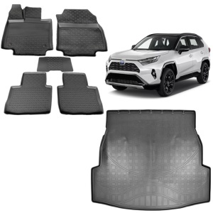 Pachet Tavita Portbagaj + Covoare TOYOTA Rav 4 (XA50) 2018-2025