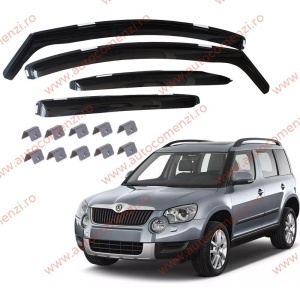 Paravanturi SKODA Yeti 2009-2017 (set fata-spate)