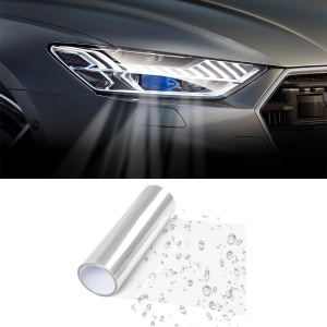 Rola folie protectie far / stop transparenta 0.6 m x 7 metri cu regenerare - Premium