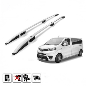 Set 2 bare portbagaj longitudinale TOYOTA ProAce II 2016-prezent - varianta scurta - ALUMINIU