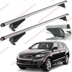 Set bare portbagaj AUDI Q7 I (4L) 2005-2015 - Aluminiu / cu cheie antifurt
