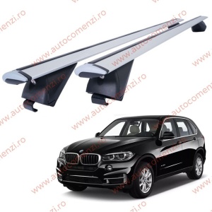 Set bare portbagaj BMW X5 F15 2013-2019 - Wingbar - Aluminiu / cu cheie antifurt