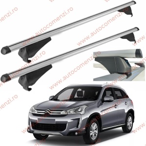 Set bare portbagaj CITROEN C4 AirCross 2012-2017 - Aluminiu / cu cheie antifurt