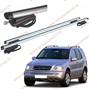Set bare portbagaj cu cheie MERCEDES ML W163 1997-2005 - Aluminiu