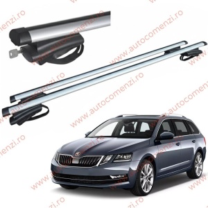 Set bare portbagaj cu cheie SKODA Octavia III 2013-2019 Combi - ALUMINIU