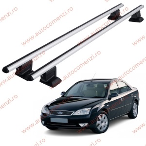 Set bare portbagaj FORD Mondeo MKIII 2000-2007 Sedan - cu cheie antifurt / Aluminiu