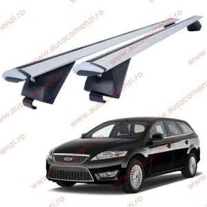 Set bare portbagaj FORD Mondeo MKIV 2010-2014 Facelift Combi - Wingbar - Aluminiu / cu cheie antifurt