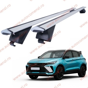 Set bare portbagaj GEELY Coolray 2018-prezent - Wingbar - Aluminiu / cu cheie antifurt