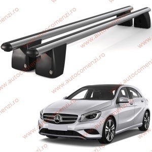 Set bare portbagaj MERCEDES Clasa A (W176) 2012-2018 (prindere in puncte fixe)