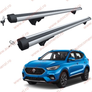 Set bare portbagaj MG ZS I 2018-2024 - Aluminiu / cu cheie antifurt - 120 cm