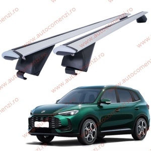 Set bare portbagaj MG ZS II 2024-prezent - Wingbar - Aluminiu / cu cheie antifurt
