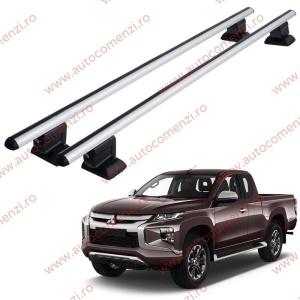 Set bare portbagaj MITSUBISHI L200 V 2015-2023 - cu cheie antifurt / Aluminiu