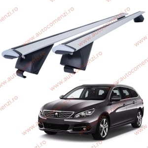 Set bare portbagaj PEUGEOT 308 II 2013-2021 Combi - Wingbar - Alu / cu cheie antifurtminiu