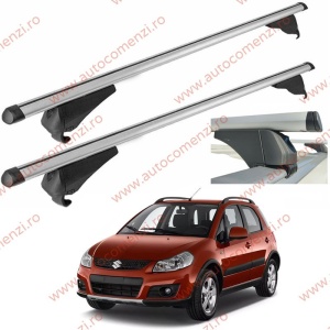 Set bare portbagaj SUZUKI SX4 / S-Cross I 2006-2013 - Aluminiu / cu cheie antifurt