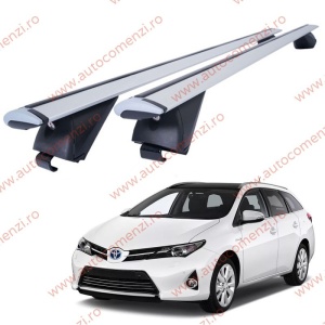 Set bare portbagaj TOYOTA Auris II (E180) 2012-2018 Combi - Wingbar - Aluminiu / cu cheie antifurt