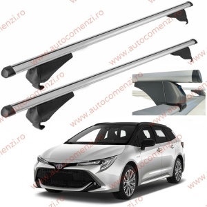Set bare portbagaj TOYOTA Corolla XII (E210) 2018-prezent Combi - Aluminiu / cu cheie antifurt