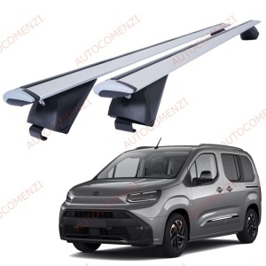 Set bare portbagaj TOYOTA e-ProAce City Verso 2024-prezent (electric) - Wingbar - Aluminiu / cu cheie antifurt