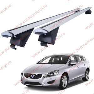Set bare portbagaj VOLVO V60 I 2010-2018 - Wingbar - Aluminiu / cu cheie antifurt
