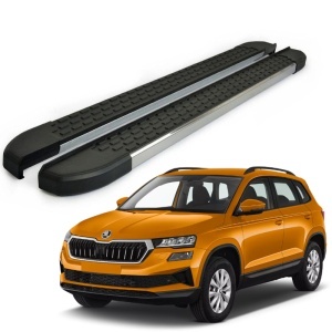 Set praguri SKODA Karoq 2017-prezent (praguri + kit montaj)