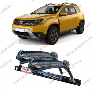 Set stergatoare parbriz DACIA Duster II 2018-2023 (sofer + pasager) BOSCH