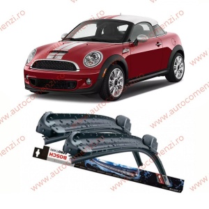 Set stergatoare parbriz MINI Coupe (R58) 2012-2015 (sofer + pasager) BOSCH