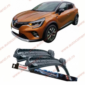 Set stergatoare parbriz RENAULT Captur II 2019-prezent (sofer + pasager) BOSCH