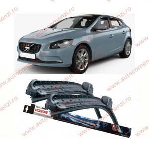 Set stergatoare parbriz VOLVO V40 2012-2019 (sofer + pasager) BOSCH