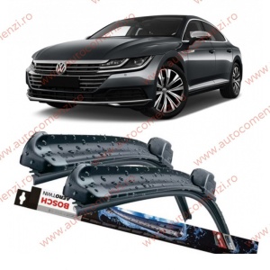 Set stergatoare parbriz VW Arteon 2017-prezent (sofer + pasager) BOSCH