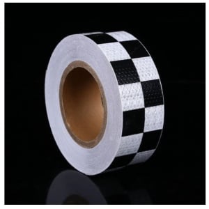 Banda reflectorizanta tip fagure model TAXI / 6cm x 25m